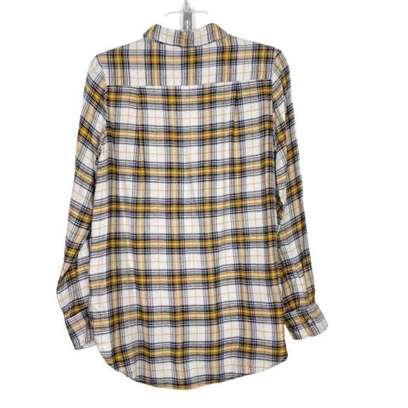Stitch Fix l MELLODAY Plaid Button Down Flannel, XS - Picture 4 of 7